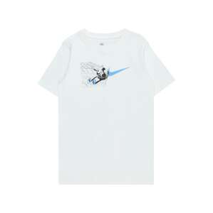 Nike Sportswear Póló 'SOCCER BALL FA23'  azúr / szürke / fekete / fehér