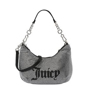 Juicy Couture Válltáskák 'Hazel'  fekete / ezüst / fehér