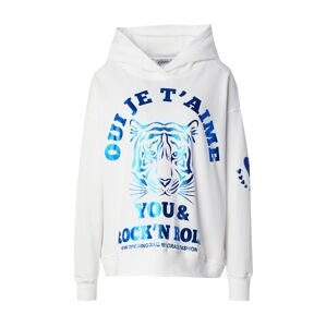 Grace Tréning póló 'JE T'AIME'  kék / fehér