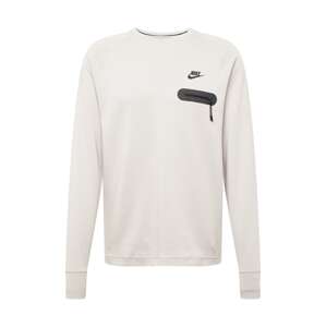 Nike Sportswear Tréning póló 'TECH'  világosszürke / fekete