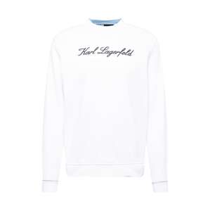 Karl Lagerfeld Tréning póló  égkék / fekete / fehér