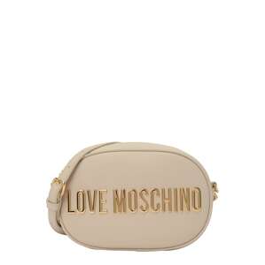 Love Moschino Válltáska 'BOLD LOVE'  elefántcsont / arany