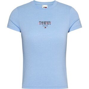 Tommy Jeans Curve Póló 'Essential'  tengerészkék / világoskék / rózsaszín / piros