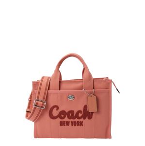 COACH Shopper táska  őszibarack / sötétvörös