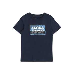 Jack & Jones Junior Póló  tengerészkék / világoskék / piszkosfehér
