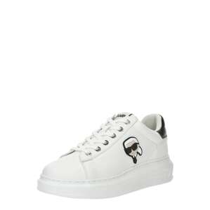 Karl Lagerfeld Rövid szárú sportcipők  bézs / fekete / fehér