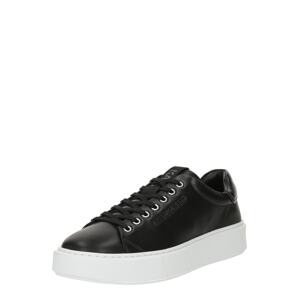 Karl Lagerfeld Rövid szárú sportcipők  szürke / fekete