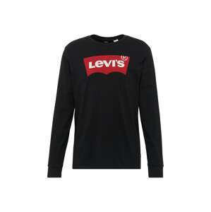 LEVI'S ® Póló 'LS Graphic Tee T2'  piros / fekete