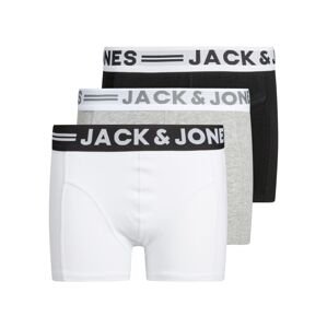 Jack & Jones Junior Alsónadrág  szürke melír / fekete / fehér