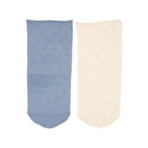 Swedish Stockings Zokni 'Judith dots sock 2pack'  bézs / kék