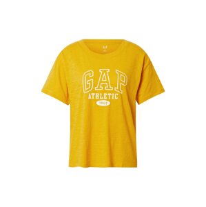 GAP Póló 'Easy Athletic'  sárga / fehér