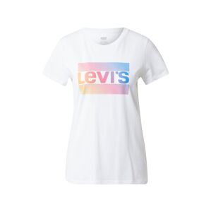 LEVI'S ® Póló 'LSE THE PERFECT TEE NEUTRALS'  kék / sárga / rózsaszín / fehér