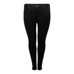 Zizzi Farmer 'Jeans, long, AMY, super slim'  fekete