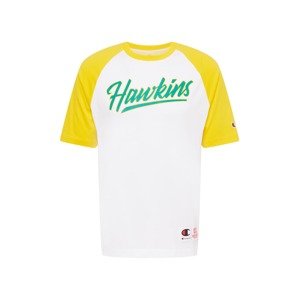 Champion Authentic Athletic Apparel Póló  sárga / zöld / fehér