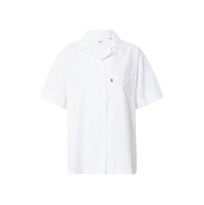 LEVI'S ® Blúz 'Ari SS Resort Shirt'  vérvörös / fehér