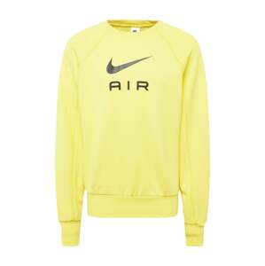 Nike Sportswear Tréning póló 'Air'  sárga / fekete