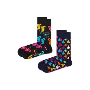 Happy Socks Zokni '2-Pack Dog Socks'  vegyes színek