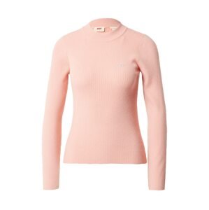 LEVI'S ® Pulóver 'Crew Rib Sweater'  pasztell-rózsaszín