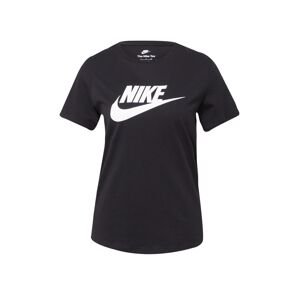 Nike Sportswear Funkcionális felső 'Essential'  fekete / fehér