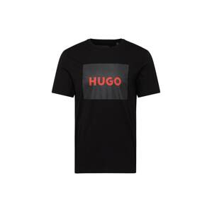 HUGO Red Póló 'Dulive'  piros / fekete