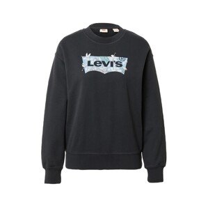 LEVI'S ® Tréning póló 'Graphic Standard Crew'  kék / fekete