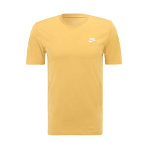 Nike Sportswear Póló 'Club'  méz / fehér