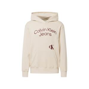 Calvin Klein Jeans Tréning póló  bézs / barna