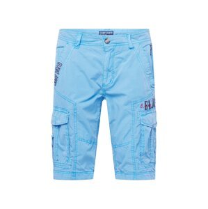 CAMP DAVID Cargo nadrágok  kék / sötét-rózsaszín