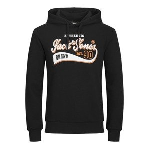 Jack & Jones Plus Tréning póló  narancs / fekete / fehér