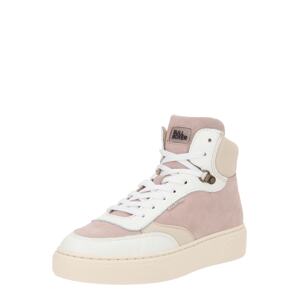BULLBOXER Magas szárú sportcipők  rózsaszín / fehér