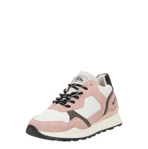 BULLBOXER Rövid szárú sportcipők  krém / rózsaszín / fekete