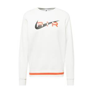 Nike Sportswear Tréning póló 'AIR'  narancs / fekete / fehér