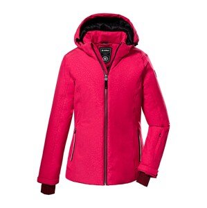 KILLTEC Kültéri kabátok  rózsaszín / sötét-rózsaszín / fekete / fehér
