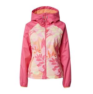 COLUMBIA Kültéri kabátok 'Ulica'  világoszöld / narancs / korál / világos-rózsaszín