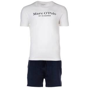 Marc O'Polo Rövid pizsama  tengerészkék / fehér