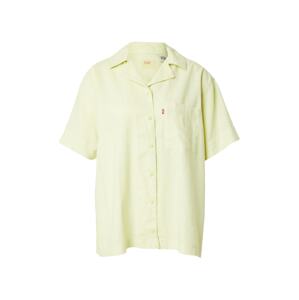 LEVI'S ® Blúz 'Ari Short Sleeve Resort Shirt'  sárga / piros