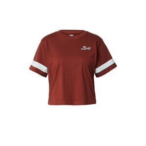 LEVI'S ® Póló 'Graphic Football Tee'  világoskék / burgundi vörös