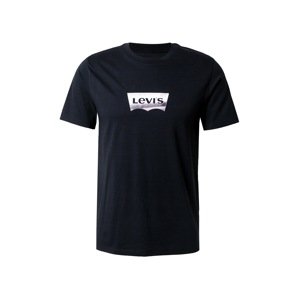 LEVI'S ® Póló 'Graphic Crewneck Tee'  éjkék / sötétlila / fehér