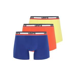 LEVI'S ® Boxeralsók  indigó / pasztellsárga / sötét narancssárga