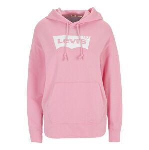 LEVI'S ® Tréning póló 'Graphic Standard Hoodie'  rózsaszín / fehér