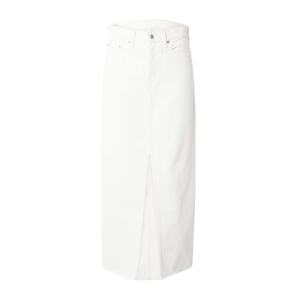 LEVI'S ® Szoknyák 'Ankle Column Skirt'  fehér farmer