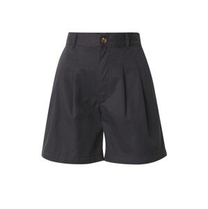 LEVI'S ® Élére vasalt nadrágok 'Pleated Trouser Short'  fekete