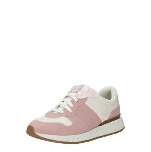 UGG Rövid szárú sportcipők 'RETRAINER'  rózsaszín / világos-rózsaszín / fehér