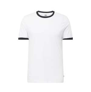 LEVI'S ® Póló 'RINGER'  fekete / fehér