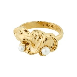 Pilgrim Gyűrűk 'Moon'  arany / fehér