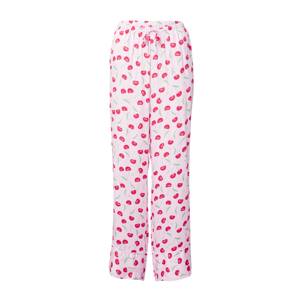Hunkemöller Pizsama nadrágok  világoszöld / világos-rózsaszín / piros