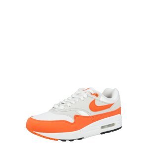 Nike Sportswear Rövid szárú sportcipők 'Air Max 1 87'  világosszürke / narancs / fehér