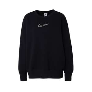 Nike Sportswear Tréning póló 'PHNX FLC'  fekete / fehér