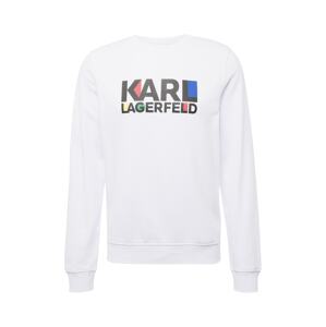 Karl Lagerfeld Tréning póló  égkék / piros / fekete / piszkosfehér