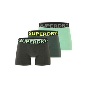 Superdry Boxeralsók  türkiz / fűzöld / zöld melír / fekete melír